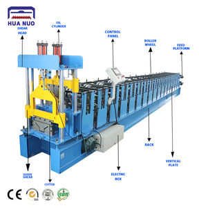 ギアとベアリング付き着色鋼溝用自動屋根形成機 - Product Image 6