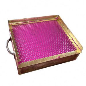 Moule à craie en cuivre à 800 trous avec brosses et grattoirs, grattoir pour bottes avec brosse de nettoyage, moule de moulage en cuivre, moule à glace en cuivre - Product Image 2