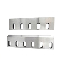 Lames de broyeur DC53/SKD-11/D2 très vendues pour les machines de recyclage des bouteilles en plastique, haute précision, haute rigidité, dureté 56-60 HRC