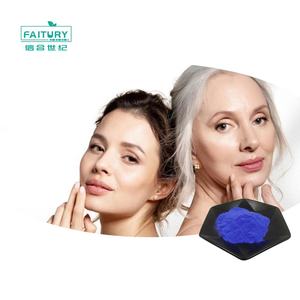 Poudre de peptide de cuivre GHK-CU de qualité cosmétique 98% CAS 49557-75-7 Poudre de peptide de cuivre bleu - Product Image 4