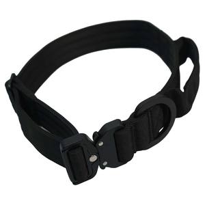 Collier pour chien robuste personnalisable, en nylon avec doublure rembourrée douce et quincaillerie en alliage d'aluminium, durable et léger pour les grands chiens - Product Image 1