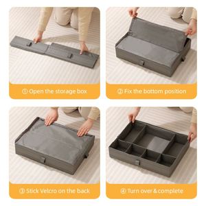 Caja Organizadora de Alta Calidad para Armario, Cajón de Almacenamiento para Calcetines, Sujetadores, Ropa Interior, Organizador de Ropa - Product Image 4