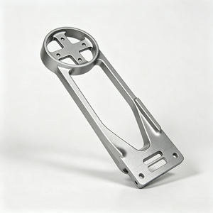 Soporte de velocímetro para motocicleta de aluminio mecanizado CNC personalizado con acabado anodizado para instalación de instrumentos y medidores - Product Image 1