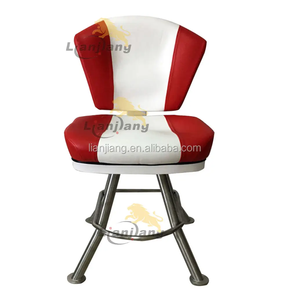 360 회전 카지노 의자 슬롯 머신 카지노 일치하는 바 의자 좌석 고품질 의자