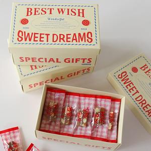 Высококачественная отправка по индивидуальному заказу, перерабатываемая складная картонная коробка для выпечки печенья, бумажная маленькая коробка для упаковки подарков - Product Image 2