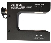 Sensor ultrasónico de seguimiento de bordes de alta precisión US-400S con bomba para sistema de guiado de banda, carcasa de aleación de aluminio