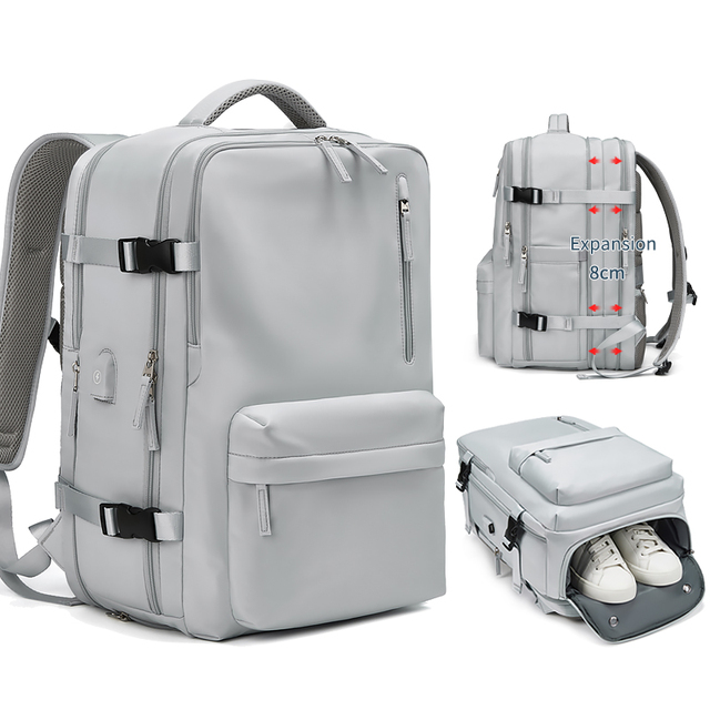 Pailox Outdoor Travel Expandable Travel Bag Travel Laptop Backpack Multipurpose Backpacks Multi-functional Compartment
