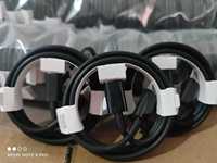 Câble de données de charge rapide 2A à 5 cœurs en cuivre pur blindé TPE Type-C vers Type-C noir pour iPhone et Android