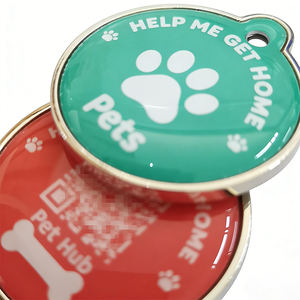 แท็กสัตว์เลี้ยงกันน้ำขนาดเล็ก 13.56Mhz NFC สำหรับแมวและสุนัข แท็กคล้องคอสัตว์เลี้ยง มาตรฐาน ISO14443A ชิป RFID แบบแขวน พร้อม PVC อีพ็อก<span class=keywords><strong>ซี</strong></span>่ โลหะ และคิวอาร์<span class=keywords><strong>โค้ด</strong></span> - Product Image 4