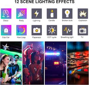 GVM Offizieller BD45R Bi-Color RGB <span class=keywords><strong>LED</strong></span> Lichts tab (48 ") Stick Tube <span class=keywords><strong>Light</strong></span> - Product Image 6