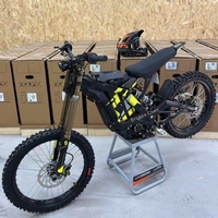 Vélo électrique Surron Light Bee X L1E 10K à transmission directe, autonomie de 75 km, 72V, modèle Surron Swc Wheeile pour la course.