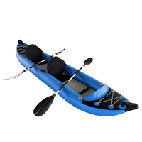 Point de chute gonflable PVC 1 personne Kayak de pêche gonflable PVC Double couche