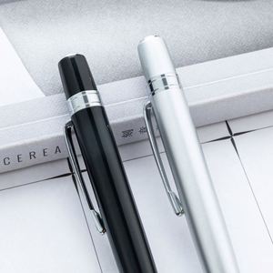 Stylo bille de poche portable en métal torsadé, mini, 1,0 mm, avec logo personnalisé, vente en gros - Product Image 2