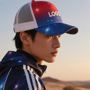 Custom Embroidered Logo <b>Fire</b> Sublimation Printing 5-Panel Dad 3D Embroidery Common Sporty Sports Caps Hat - Product Image 5