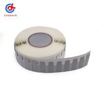 Impinj Monza, chip de la etiqueta Epc Gen2, etiqueta de metal imprimible Uhf Rfid, etiqueta flexible en metal, etiqueta/pegatina/etiqueta