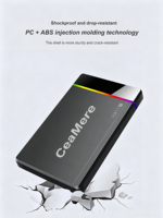 Disque dur externe CeaMere 128 Go, SSD externe, disque dur de mémoire, 95-98% neuf, SSD portable 256 Go, disque dur PSSD pour tous les ordinateurs portables