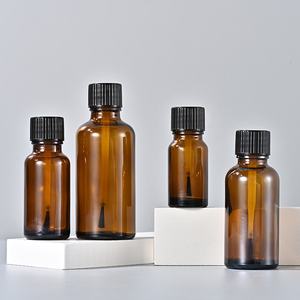 Flacon en verre vide pour vernis à ongles avec bouchon à brosse 5ml 10ml 15ml 20ml 30ml 50ml - Product Image 6