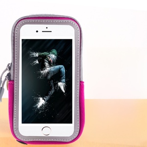 Universal <span class=keywords><strong>Sports</strong></span> Running Brazalete Soporte para teléfono para hombres y mujeres, Gimnasio al aire libre Jogging Fitness Teléfono móvil Brazo Bolsa - Product Image 2