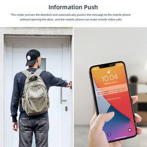 Videoportero Inteligente Tuya con WIFI y Timbre 170 °   Timbre de Puerta Impermeable con Gran Angular, Intercomunicador Bidireccional, Cámara de Seguridad para el Hogar - Product Image 4