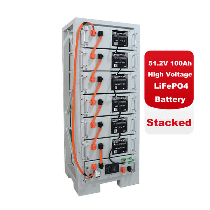 High Voltage Lifepo4 Battery 51.2V Lithium Battery for Home Energy ...