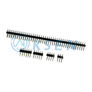 AI-KSEN 2.54MM jarum baris ganda 2 * 40PIN panjang 11.2MM 2X3P 4P 5P 6P 40P jarum lurus baris ganda - Product Image 1