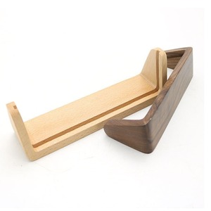 Wooden Card Holder Note Holder 5 6 7 Inch <b>Solid</b> <b>Wood</b> <b>Desk</b> Organizer For Memo Pad Photo Frame Menu Display - Product Image 4