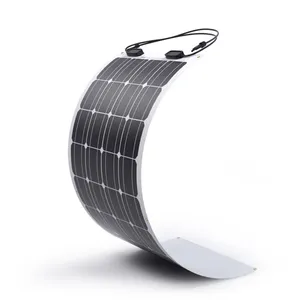 太阳能电池板400W 2Pcs 200瓦柔性太阳能电池板便携式单晶太阳能电池充电器汽车游艇电池船