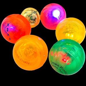 Balles rebondissantes LED, jouet lumineux pour la promotion de marque, logo personnalisé imprimé, balles rebondissantes LED, usine de jouets Ibeco - Product Image 6