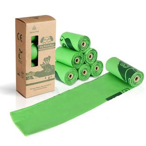 Biodegradable Cornstarch Plastic <b>Bags</b> <b>Compostable</b> Eco-friendly Dogy Poo <b>Bag</b> with Customized Printing Dog Poop <b>Bags</b> - Product Image 3