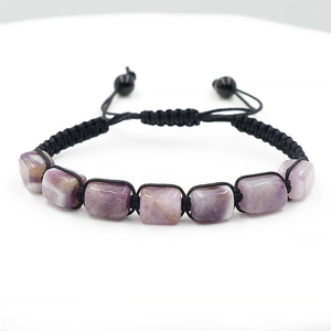 Wholesale Natural Healing Crystal Seven-vein Stone Woven <b>Bracelet</b> Chakra Natural Stone Yoga Accessory <b>Bracelet</b> - Product Image 3