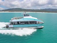 Grandsea AL-1180 12m/39ft 48 places, bateau de transport de passagers en aluminium avec moteur hors-bord diesel, type catamaran, à vendre