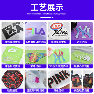 Etiquetas de Transferencia de Calor de Silicona Personalizadas Jia Lun, Rectangulares, con Logotipo 3D para Ropa, Prendas de Vestir y Textiles para el Hogar - Product Image 5