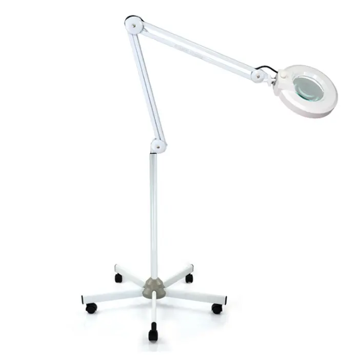 Vergrootglas Lamp Met Floor Stand Schoonheidsspecialiste Vergrootglas Lamp