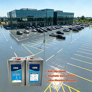 Revestimiento Impermeable de Poliurea <span class=keywords><strong>para</strong></span> Pisos con Aspecto Premium y Resistente a los Rayos UV, <span class=keywords><strong>para</strong></span> Exteriores, Oficinas, Estacionamientos, Antideslizante, Resistente al Desgaste, <span class=keywords><strong>Pintura</strong></span> sin Juntas - Product Image 1