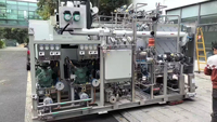   Pompe de lyophilisation sous vide électrique Philizer 380V/480V 88KW en acier SUS304 pour la transformation alimentaire, avec moteur PLC (huile/électrique)
