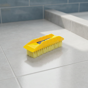 Brosse de nettoyage en plastique KLEEN up avec poils doux, design portable pour le nettoyage de la salle de bain [Code 0502] - Product Image 3