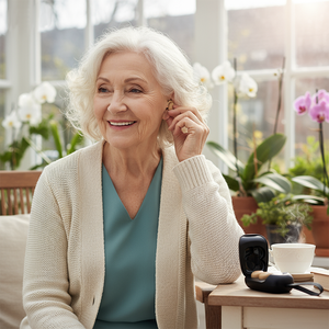 Amplificateur <span class=keywords><strong>de</strong></span> son intra-auriculaire hypoallergénique Soft-Tip Device 20 + heures d'autonomie IPX-2 étanche pour les utilisateurs sensibles - Product Image 5