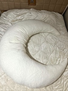 Almohada Gigante de Fase Lunar, Cojín de Peluche en Forma de <span class=keywords><strong>Luna</strong></span> Creciente para Abrazar, Almohada para Embarazadas, Almohada de Cuerpo Completo para Dormir - Product Image 3