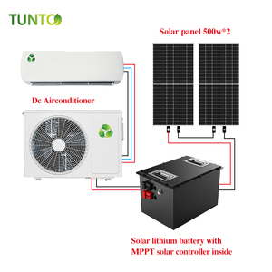 Nouvelle Offre Promotionnelle Prix Usine Climatiseur Solaire Split 12000BTU 18000BTU 100% Autonome 24h/24 avec Panneaux et Batterie T2-35GW/ND - Product Image 5