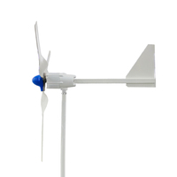 Éolienne portable OLU personnalisable 200W, génératrice éolienne compacte à démarrage rapide 2,5 m/s pour la maison