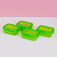 Boîte de rangement en plastique PP de qualité alimentaire, design simple, compatible micro-ondes, pour la préparation des repas et le transport des déjeuners à domicile