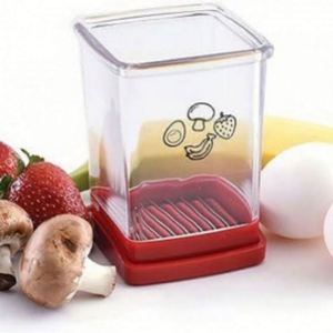 Trancheuse rapide de cuisine avec plaque poussoir, trancheuse manuelle pour fruits et légumes, coupe-gobelet manuel, ustensiles pratiques pour la cuisine - Product Image 2