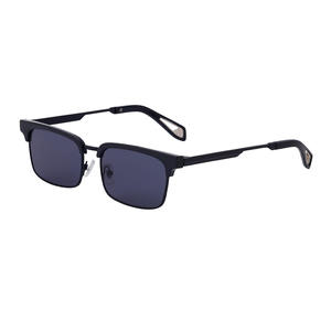 Gafas de Sol Retro Europeas Americanas Personalizadas 2026 para Hombre, Montura Media, Lentes de PC con Protección UV400, Gafas de Conducción Transfronterizas - Product Image 4