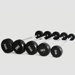 Tốt Nhất Bán Nhỏ Barbell Set Cho Phụ Nữ Người Mới Bắt Đầu Nhà Tập Thể Dục Tập Thể Dục Trọng Lượng Nâng Cố Định Cao Su Quả Tạ Đúc Sắt - Product Image 1