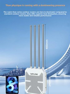 Router Puente de Alta Potencia para Exteriores WAVLINK Rui, WiFi6 de Doble Banda, Resistente al Agua, Señal de Alta Cobertura, Transmisión de 1 km, Alimentación POE - Product Image 5
