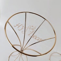 HY Rose Or Décoration De Mariage Table Centre De Table Mariée Centres De Mariage Articles De Décoration Modernes pour L'événement