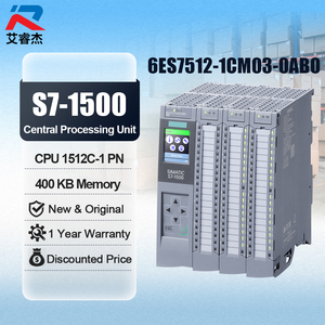 Tout neuf, original, 6ES7512-1CM03-0AB0 SIMATIC S7-1500 compact CPU 1512C-1 PN PLC Unité centrale de traitement 6es7 512-1cm03-0ab0 - Product Image 1