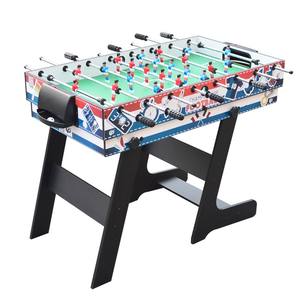 Calcio balilla, biliardo, ping pong, <span class=keywords><strong>hockey</strong></span> <span class=keywords><strong>su</strong></span> <span class=keywords><strong>ghiaccio</strong></span> 4 in uno pieghevole multifunzionale <span class=keywords><strong>tavolo</strong></span> <span class=keywords><strong>da</strong></span> <span class=keywords><strong>gioco</strong></span> in piedi per uso domestico - Product Image 3