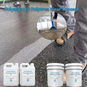 Recubrimiento Transparente <span class=keywords><strong>de</strong></span> Poliurea Poliaspartica Alifática 1:1, <span class=keywords><strong>Pintura</strong></span> <span class=keywords><strong>de</strong></span> Acabado Brillante Resistente al Desgaste <span class=keywords><strong>para</strong></span> Pisos <span class=keywords><strong>de</strong></span> Garaje y Entradas <span class=keywords><strong>de</strong></span> <span class=keywords><strong>Concreto</strong></span> - Product Image 1