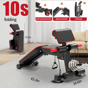 Equipo de Ejercicio Ajustable para Tonificar y Moldear Músculos, Entrenamiento de Fuerza, Gimnasio <span class=keywords><strong>en</strong></span> Casa, Ejercicios con Pesas - Product Image 2